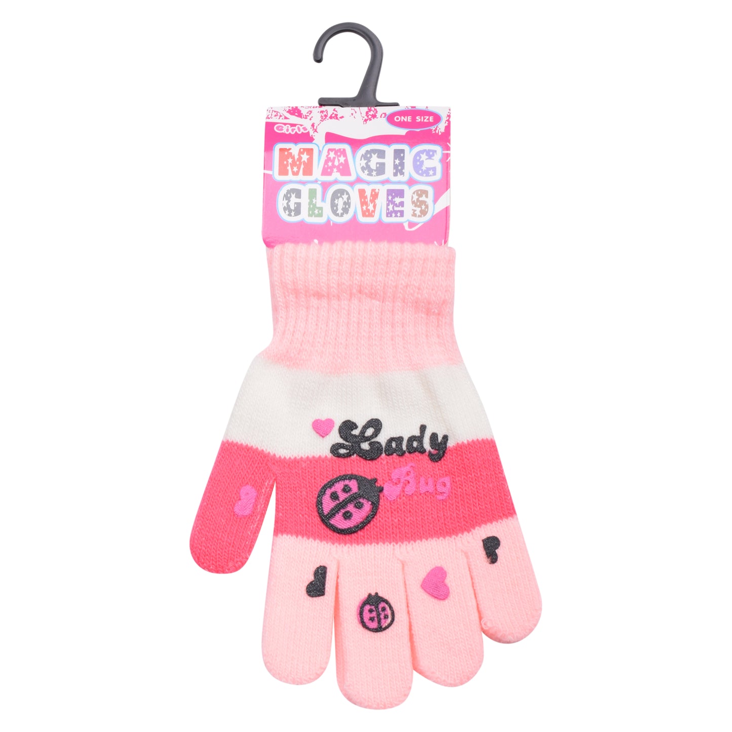 PRO HEAT™ Kids Thermal Magic Gloves - Lady Bug (Assorted Colours)