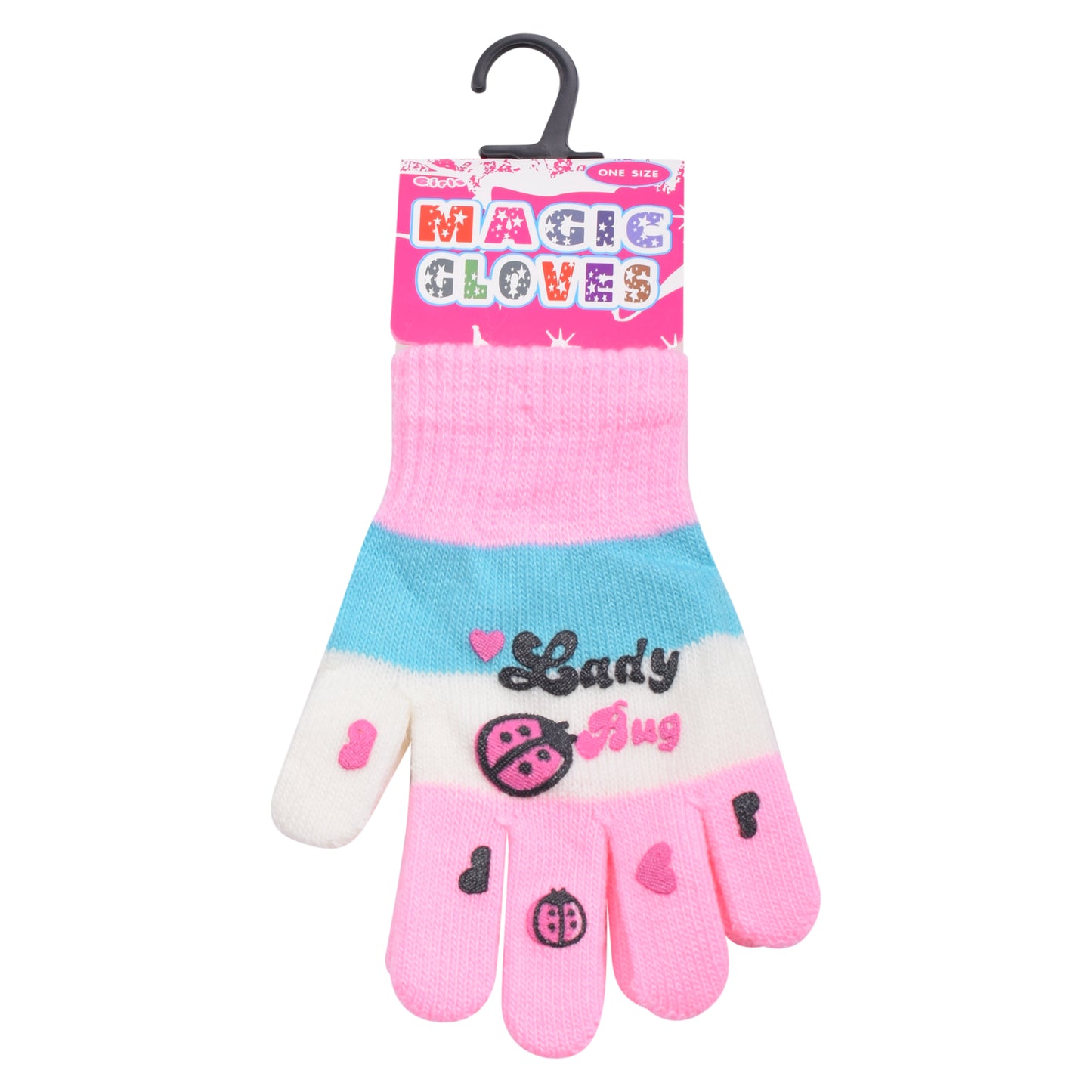 PRO HEAT™ Kids Thermal Magic Gloves - Lady Bug (Assorted Colours)