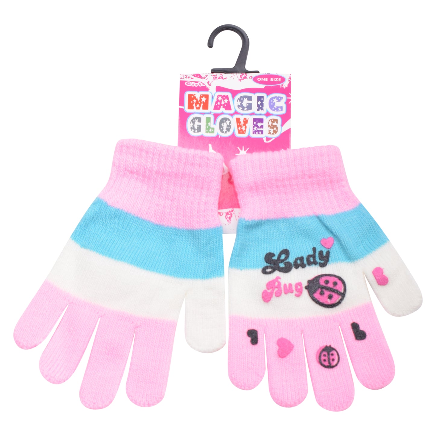 PRO HEAT™ Kids Thermal Magic Gloves - Lady Bug (Assorted Colours)