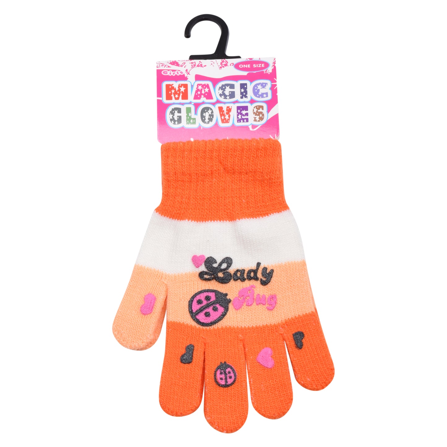 PRO HEAT™ Kids Thermal Magic Gloves - Lady Bug (Assorted Colours)