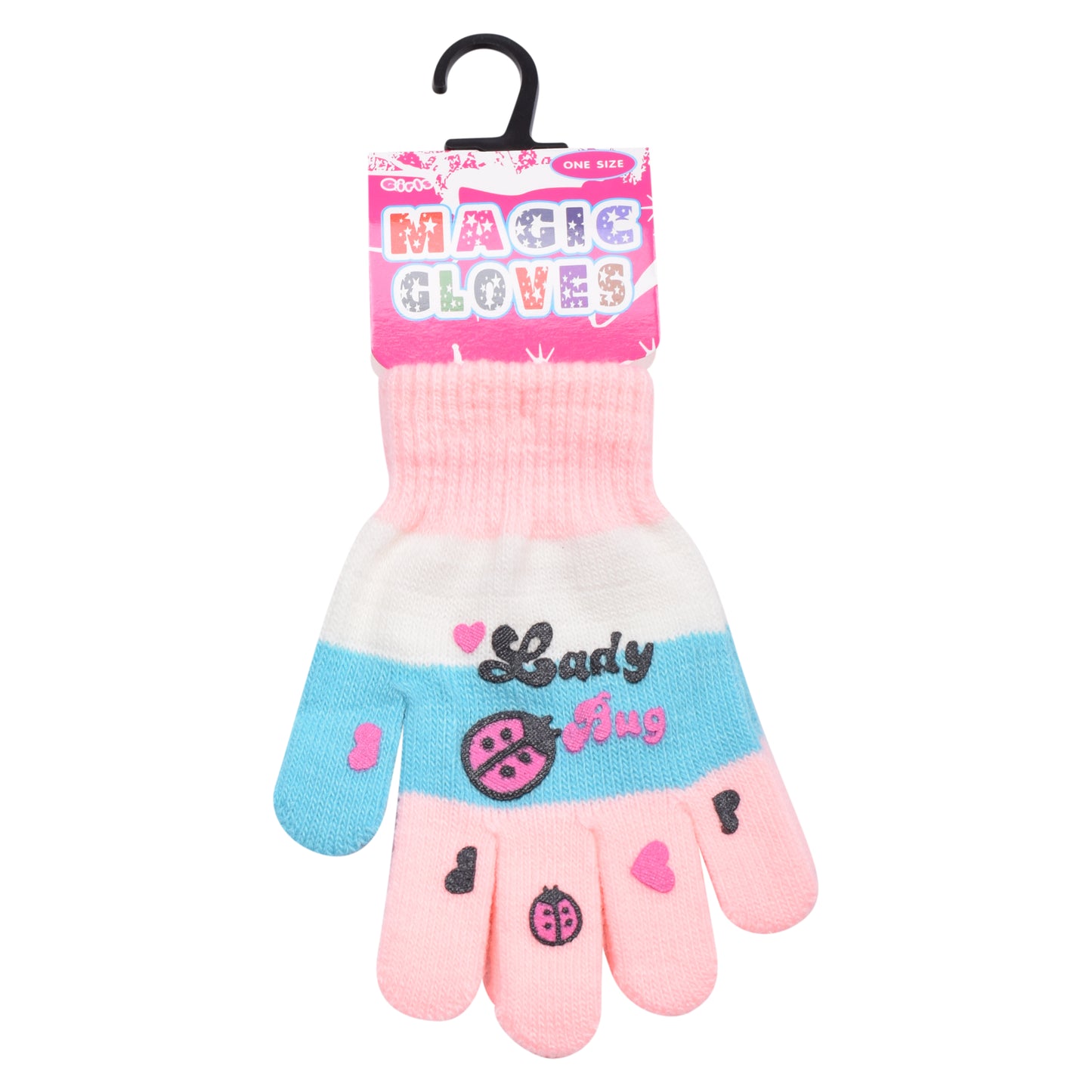 PRO HEAT™ Kids Thermal Magic Gloves - Lady Bug (Assorted Colours)