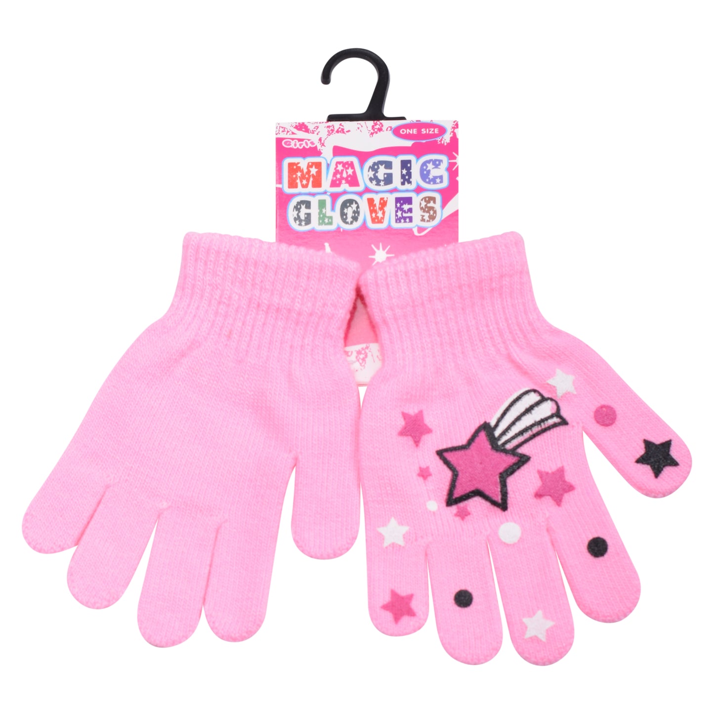 PRO HEAT™ Kids Thermal Magic Gloves - Stars (Assorted Colours)