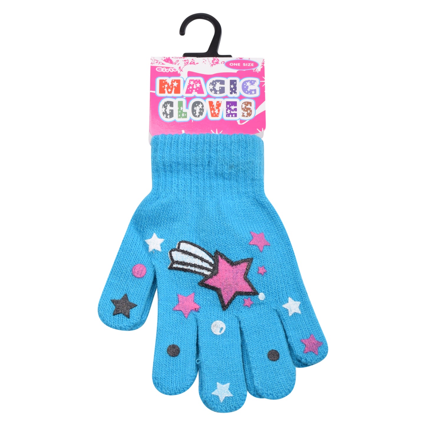 PRO HEAT™ Kids Thermal Magic Gloves - Stars (Assorted Colours)