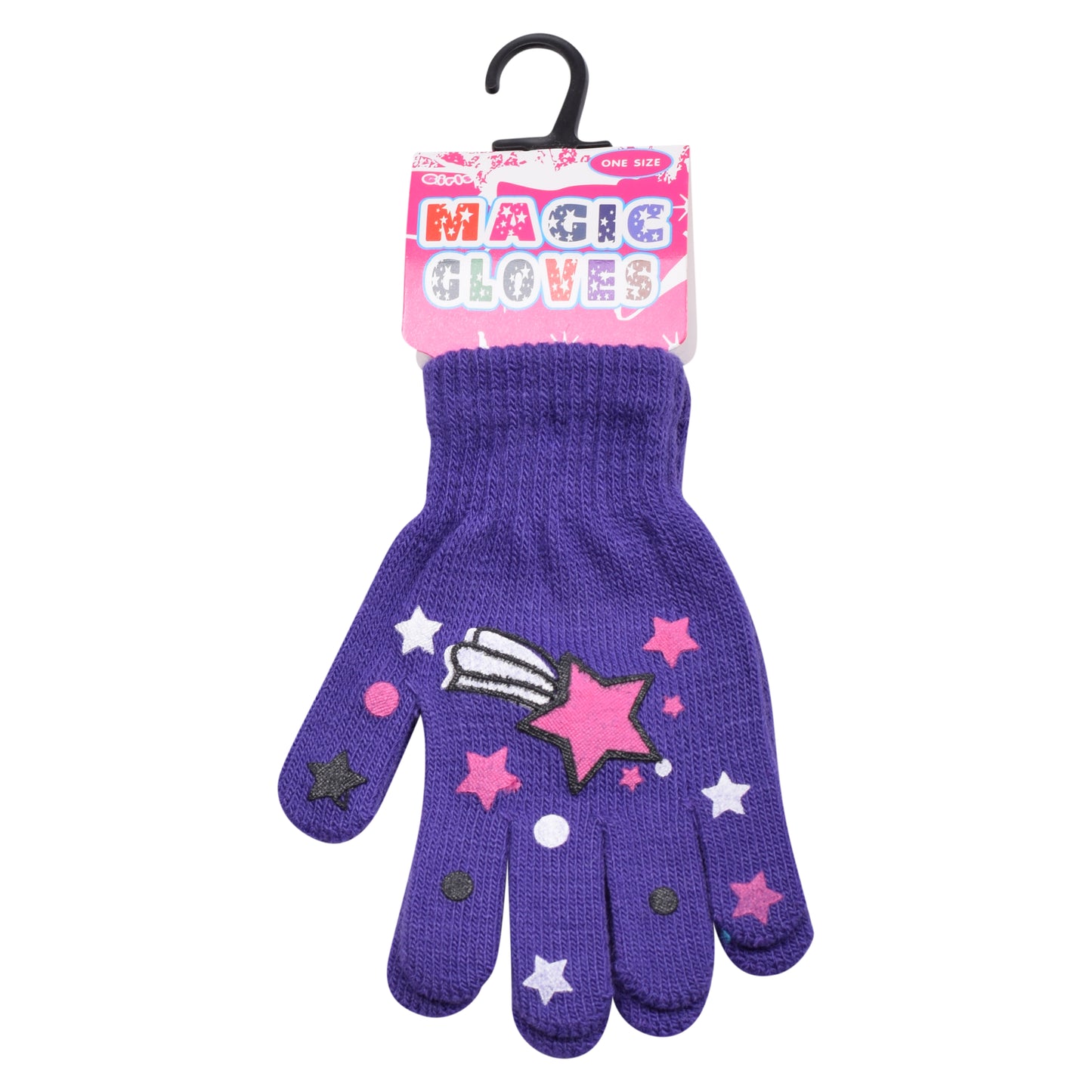 PRO HEAT™ Kids Thermal Magic Gloves - Stars (Assorted Colours)