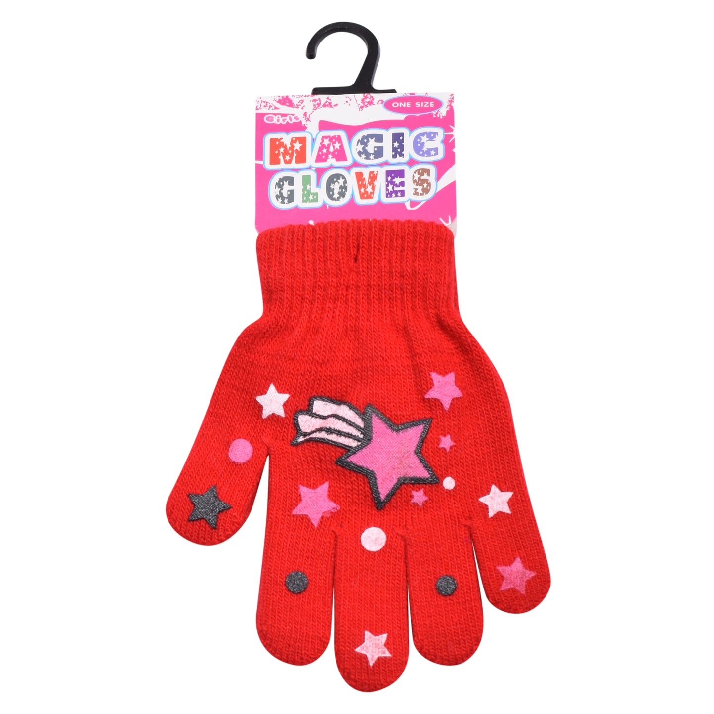 PRO HEAT™ Kids Thermal Magic Gloves - Stars (Assorted Colours)