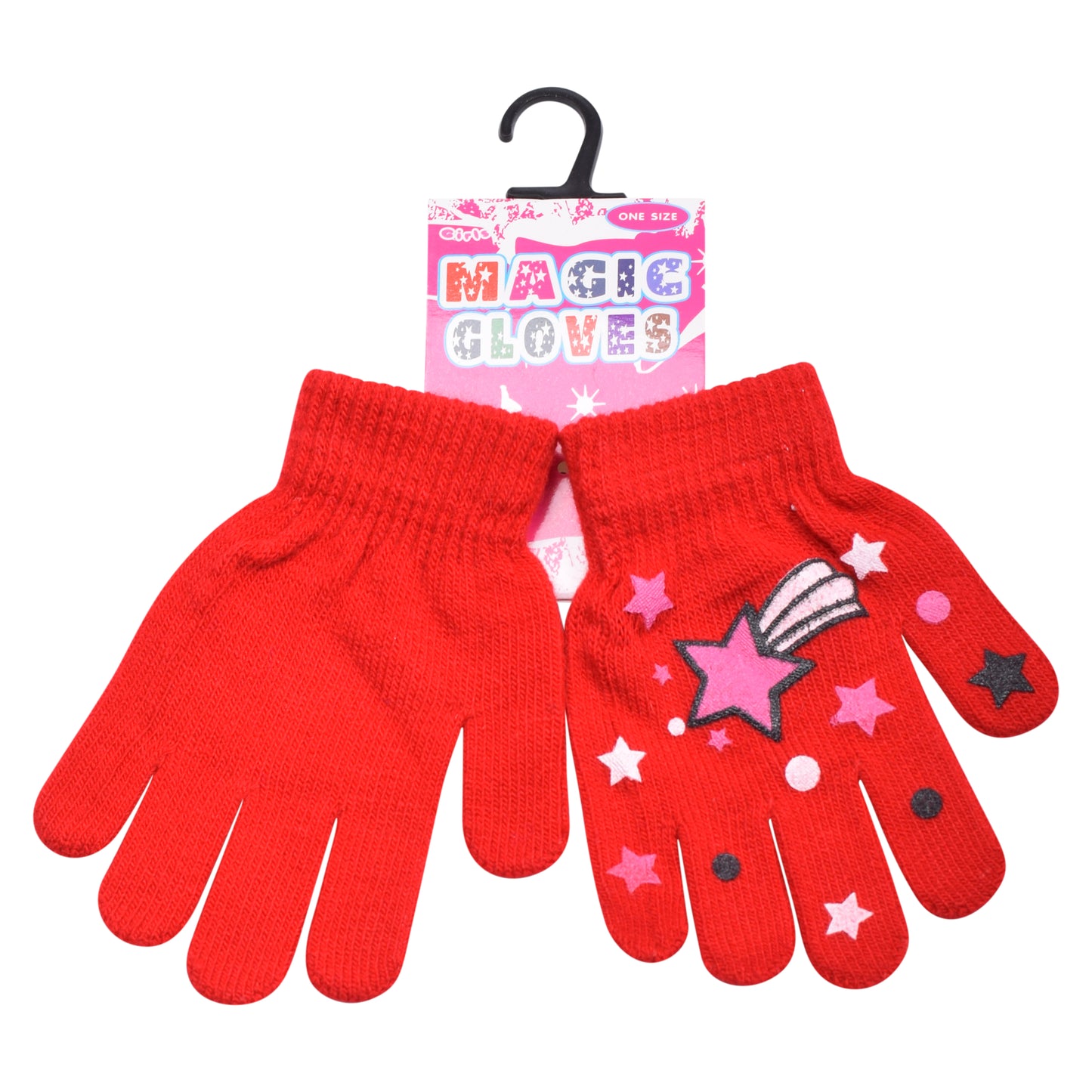 PRO HEAT™ Kids Thermal Magic Gloves - Stars (Assorted Colours)
