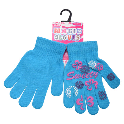 PRO HEAT™ Kids Thermal Magic Gloves - Sweety (Assorted Colours)