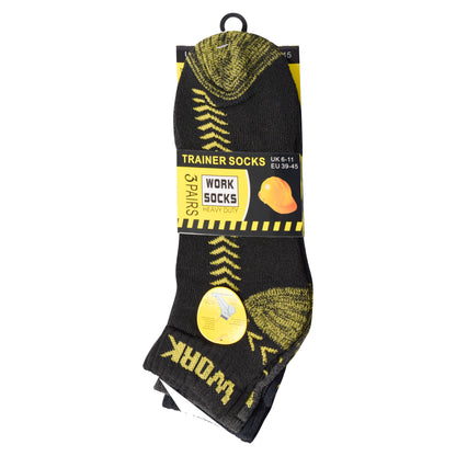 Mens Chunky Work Trainer Socks V7 (12 Pairs)