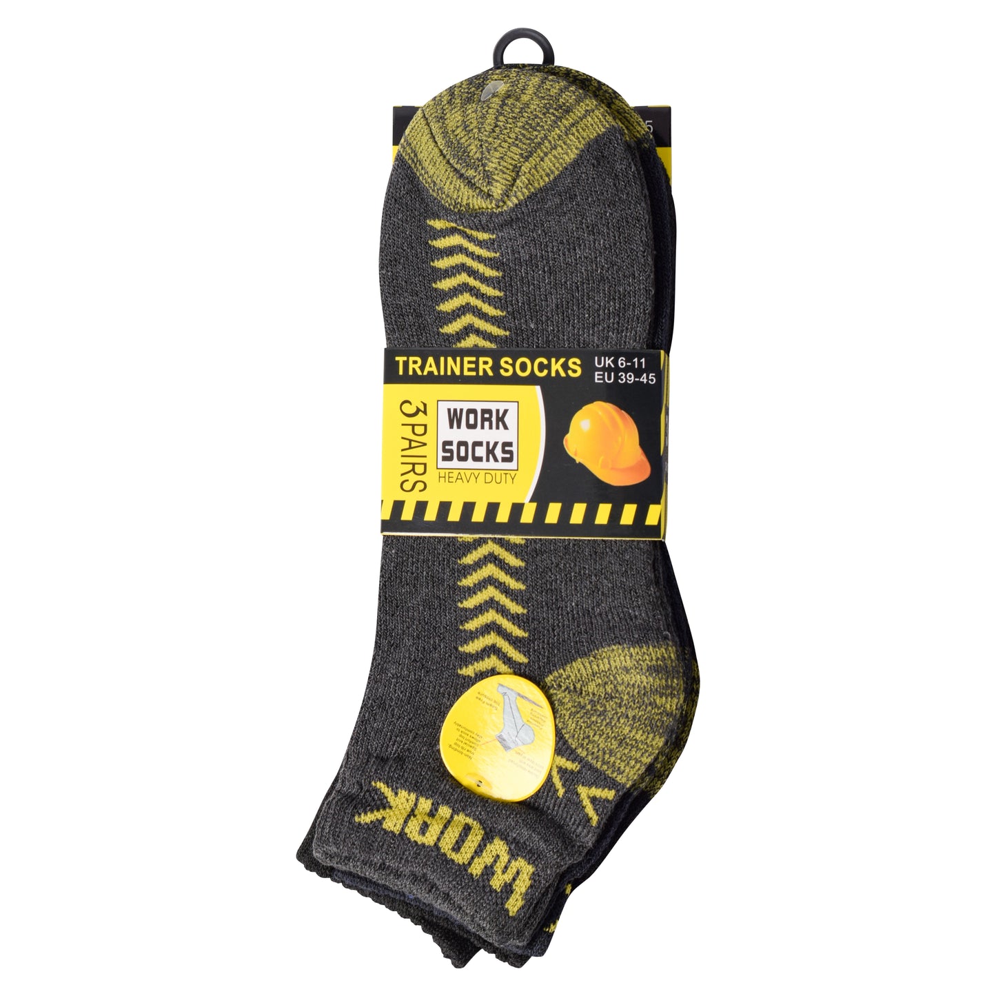 Mens Chunky Work Trainer Socks V7 (12 Pairs)