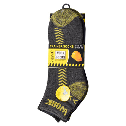 Mens Chunky Work Trainer Socks V7 (12 Pairs)