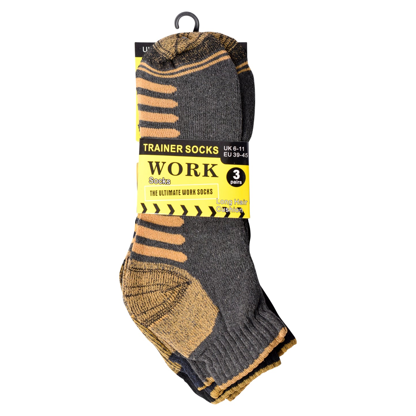 Mens Chunky Work Trainer Socks V6 (12 Pairs)