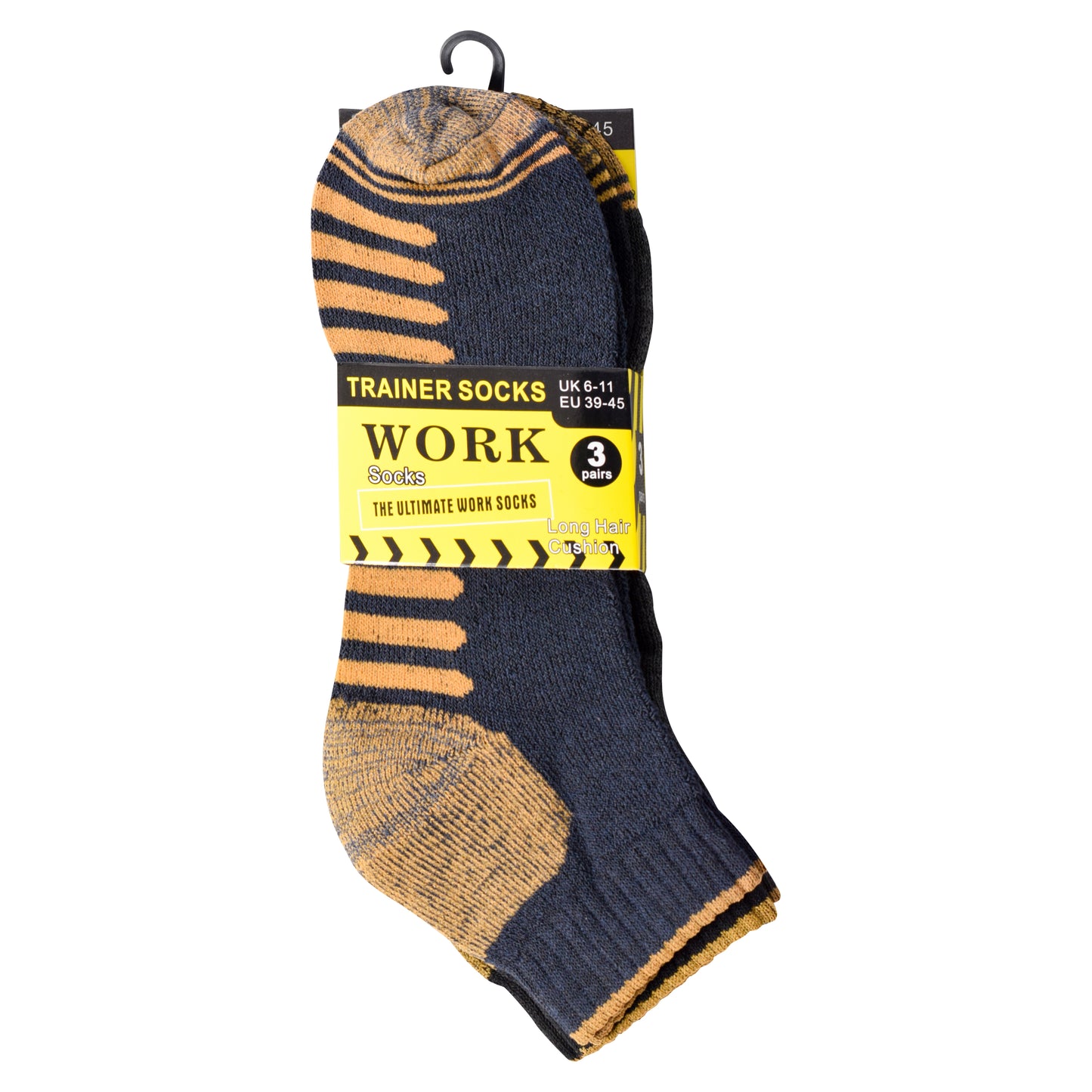 Mens Chunky Work Trainer Socks V6 (12 Pairs)