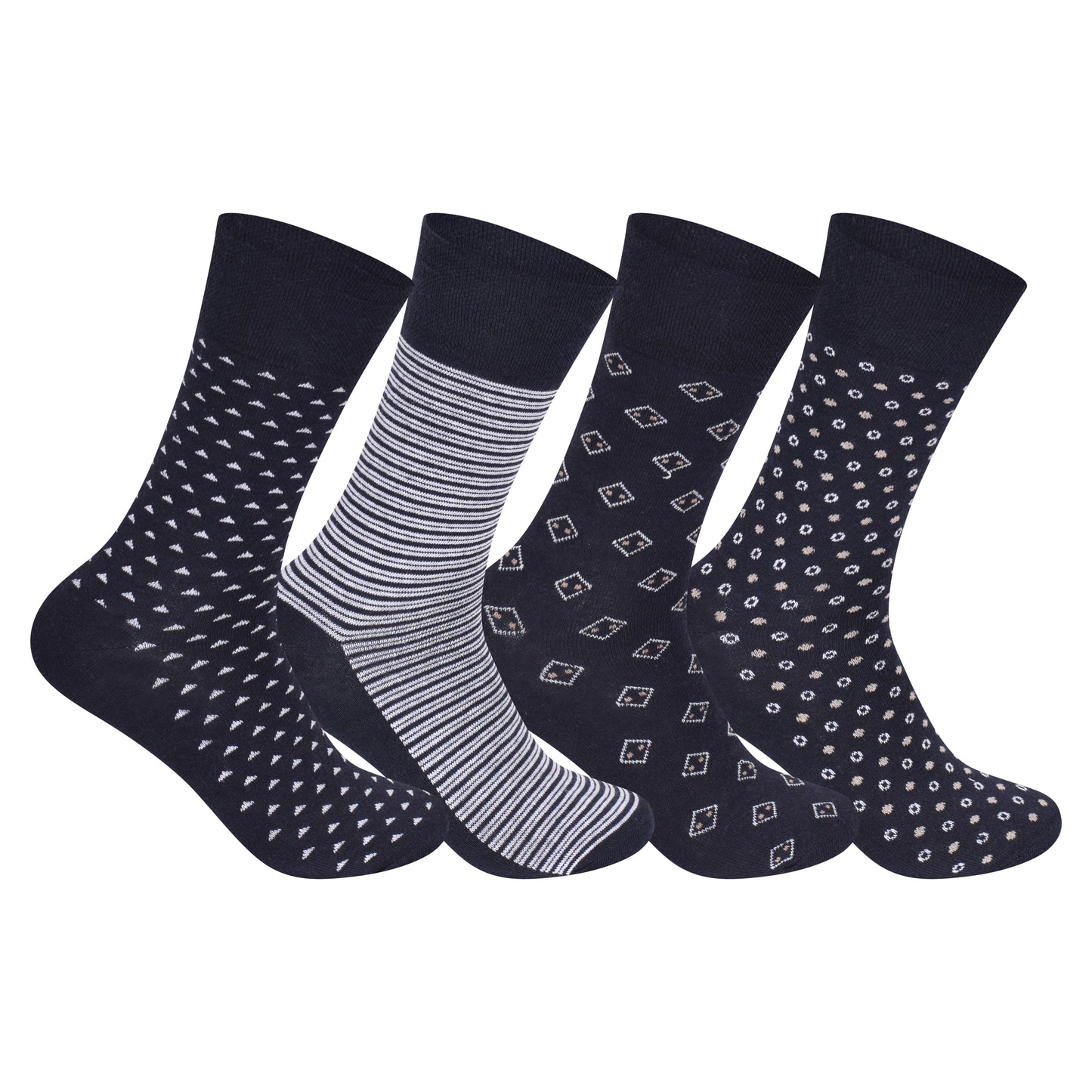 Mens Non Elastic Diabetic Socks - Formal V2 (12 Pairs)