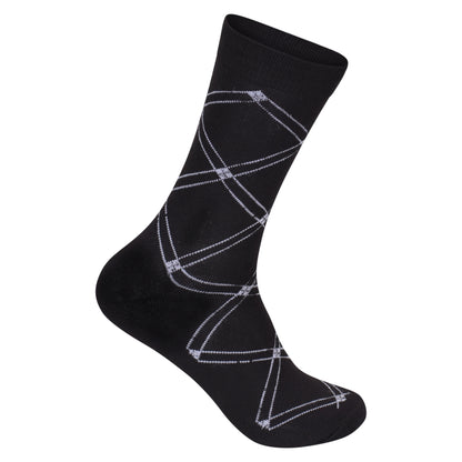 Mens Dress Socks - Multi-Pattern (12 Pairs)