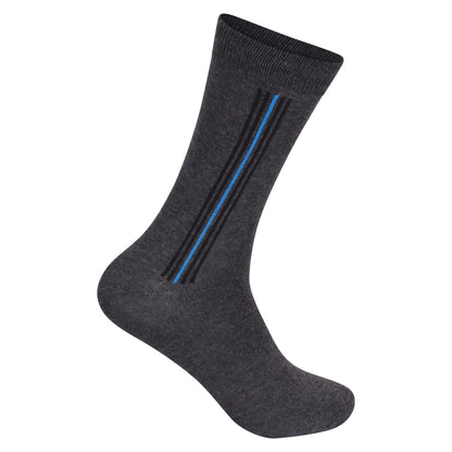 Mens Dress Socks - Striped (12 Pairs)