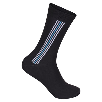 Mens Dress Socks - Striped (12 Pairs)