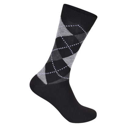 Mens Dress Socks - Argyle (12 Pairs)