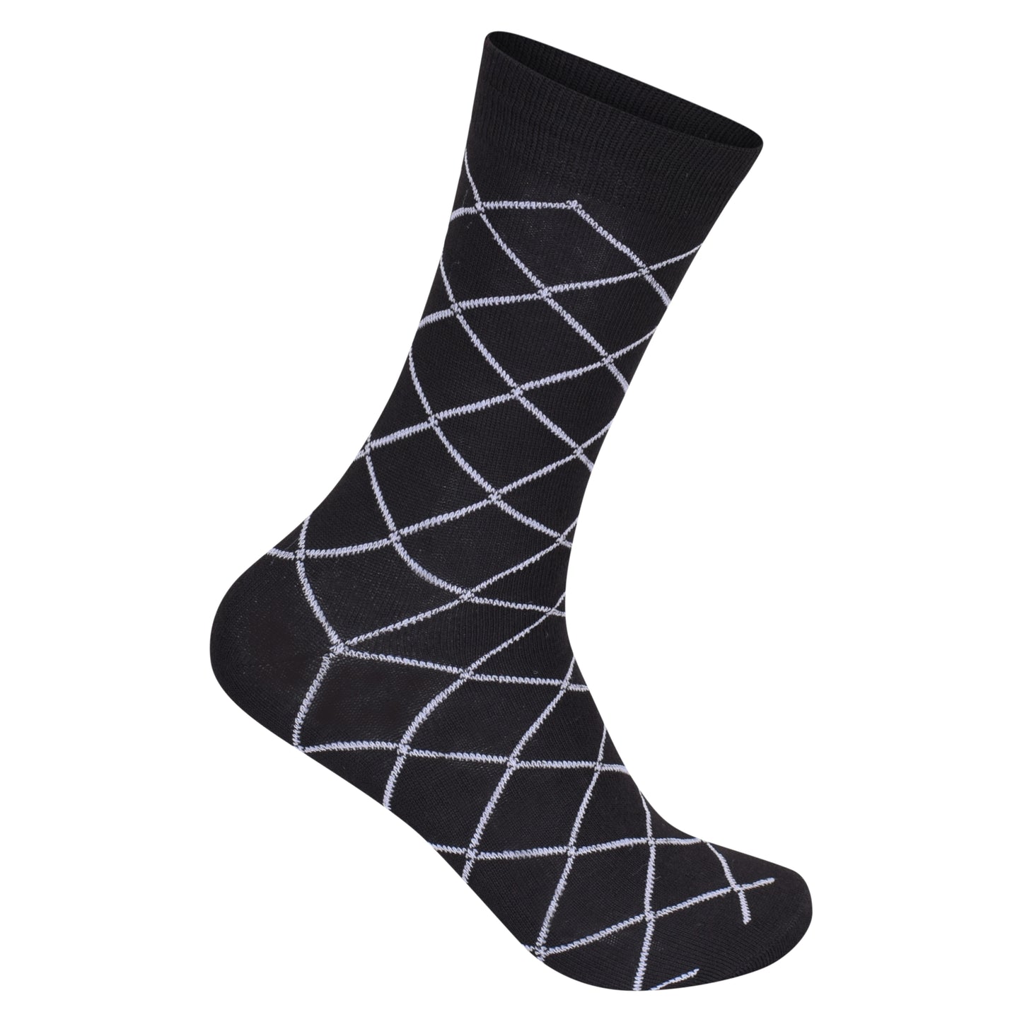Mens Dress Socks - Argyle (12 Pairs)