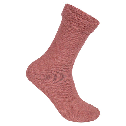 Ladies Diabetic Merino Lambs Wool Socks - Assorted (12 Pairs)