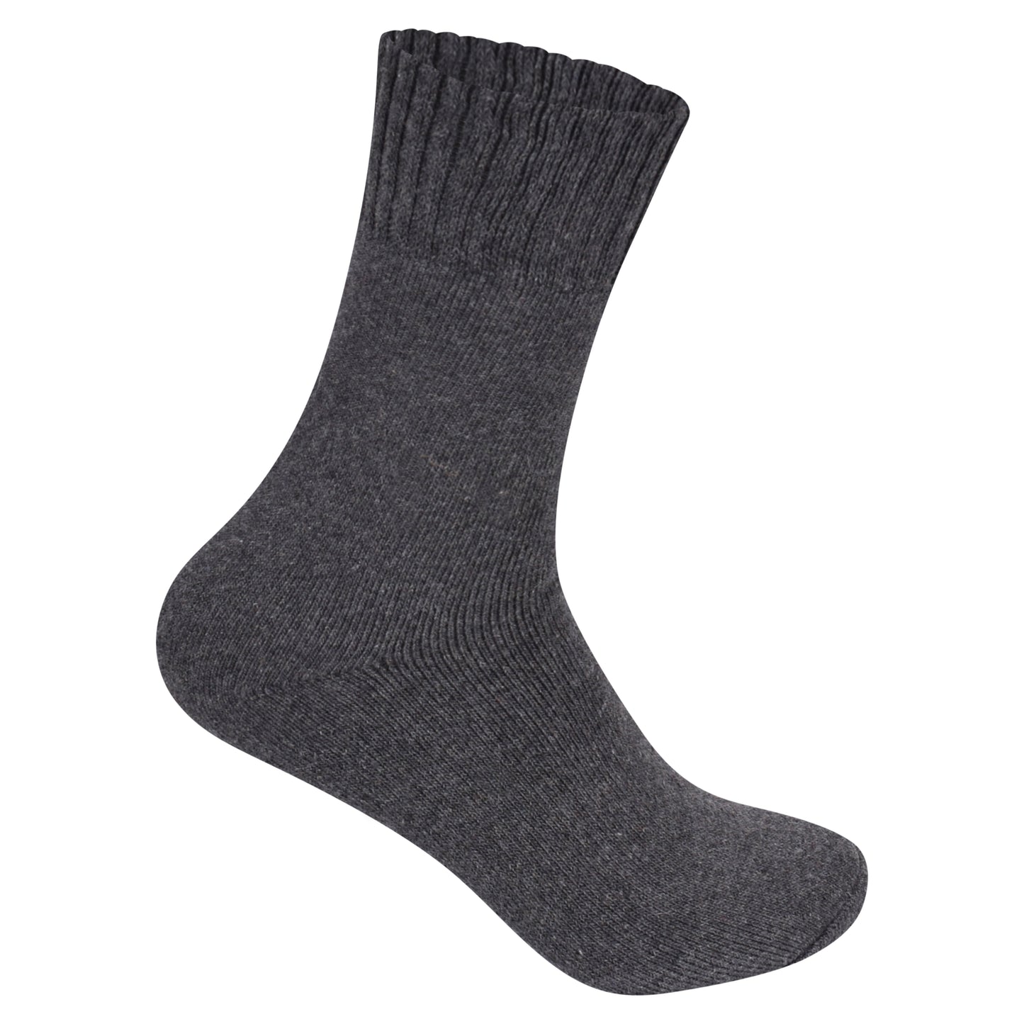 Ladies Merino Lambs Wool Socks - Plain Assorted (12 Pairs)