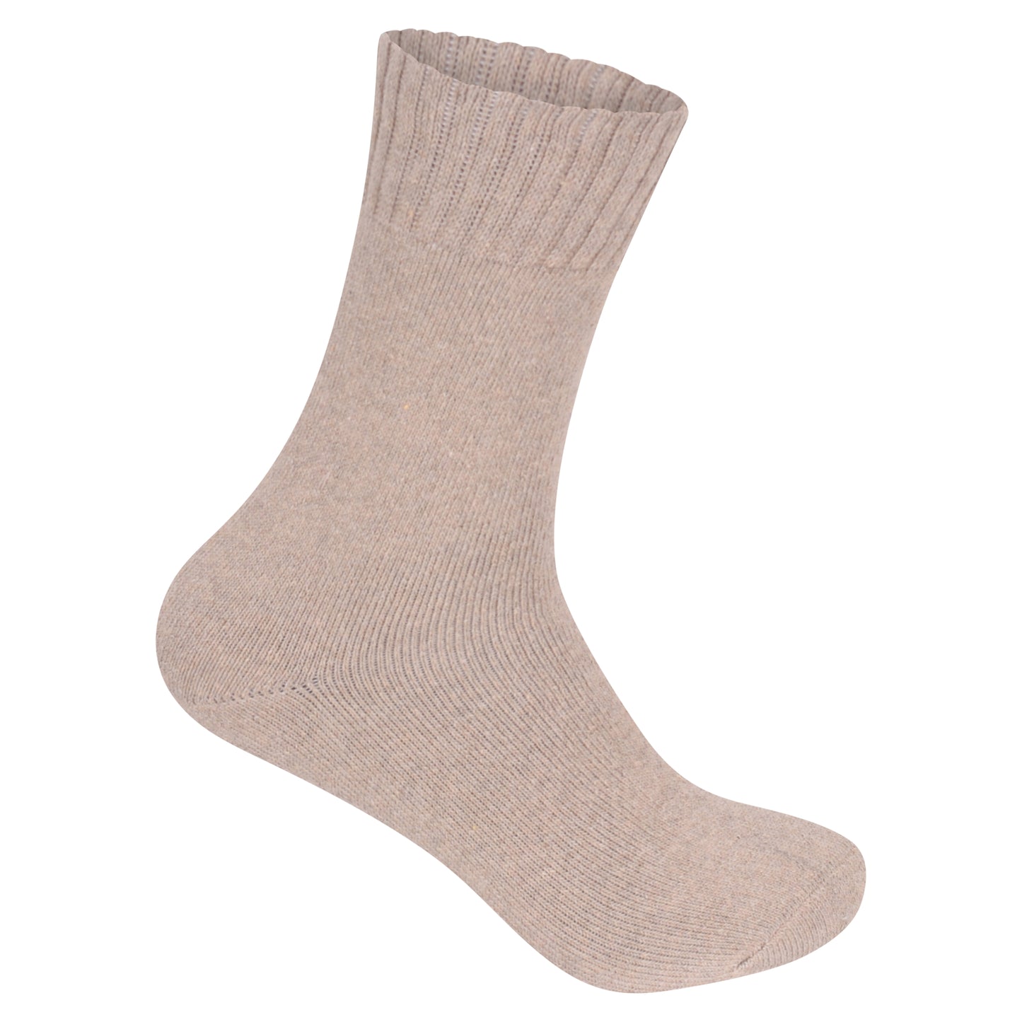 Ladies Merino Lambs Wool Socks - Plain Assorted (12 Pairs)