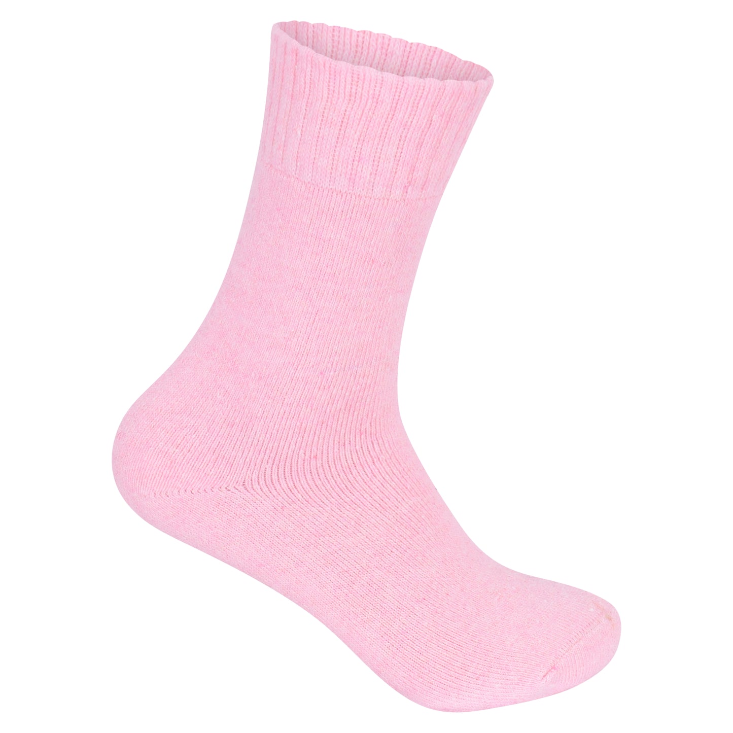 Ladies Merino Lambs Wool Socks - Plain Assorted (12 Pairs)