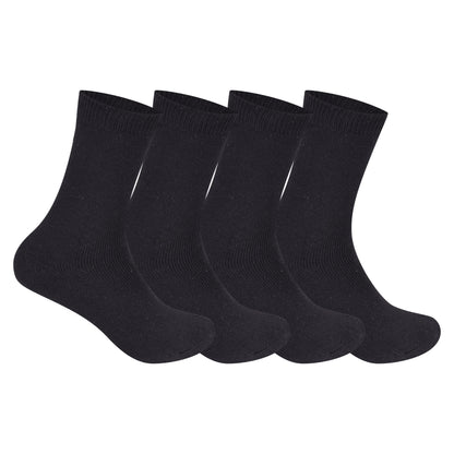 Mens Thermal Socks - Black (12 Pairs)