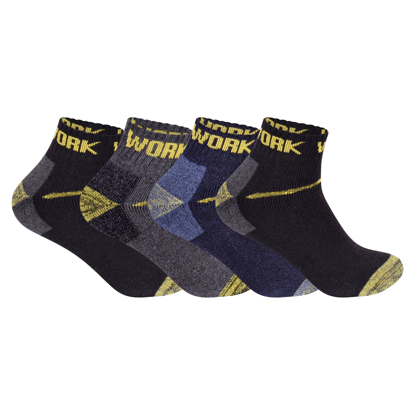 Mens Chunky Work Trainer Socks V8 (12 Pairs)