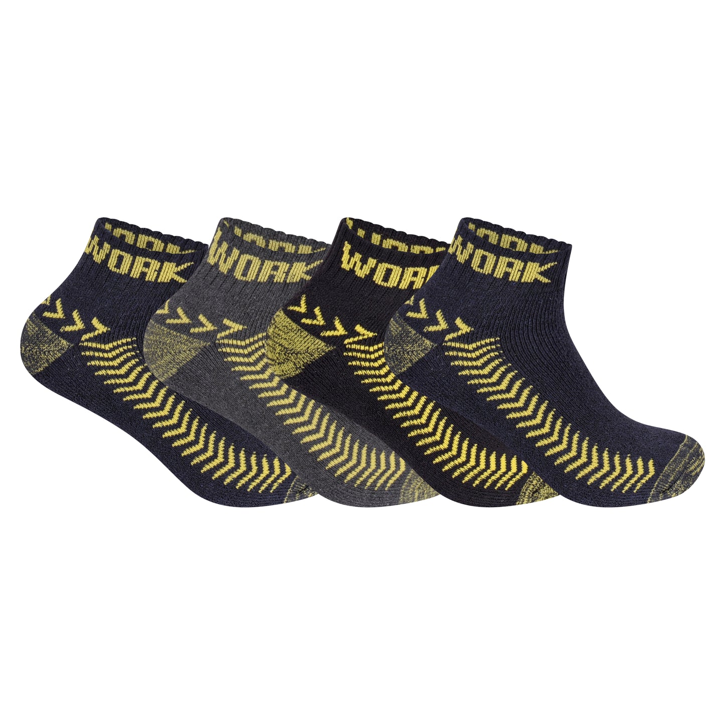 Mens Chunky Work Trainer Socks V7 (12 Pairs)