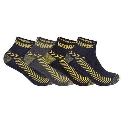 Mens Chunky Work Trainer Socks V7 (12 Pairs)