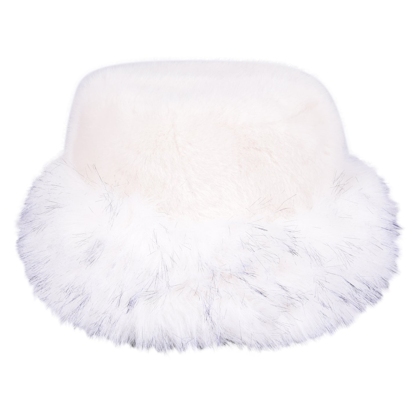 Royal Stallion Plush Fur Cossack Hat - Two tone Brim
