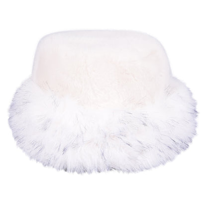 Royal Stallion Plush Fur Cossack Hat - Two tone Brim