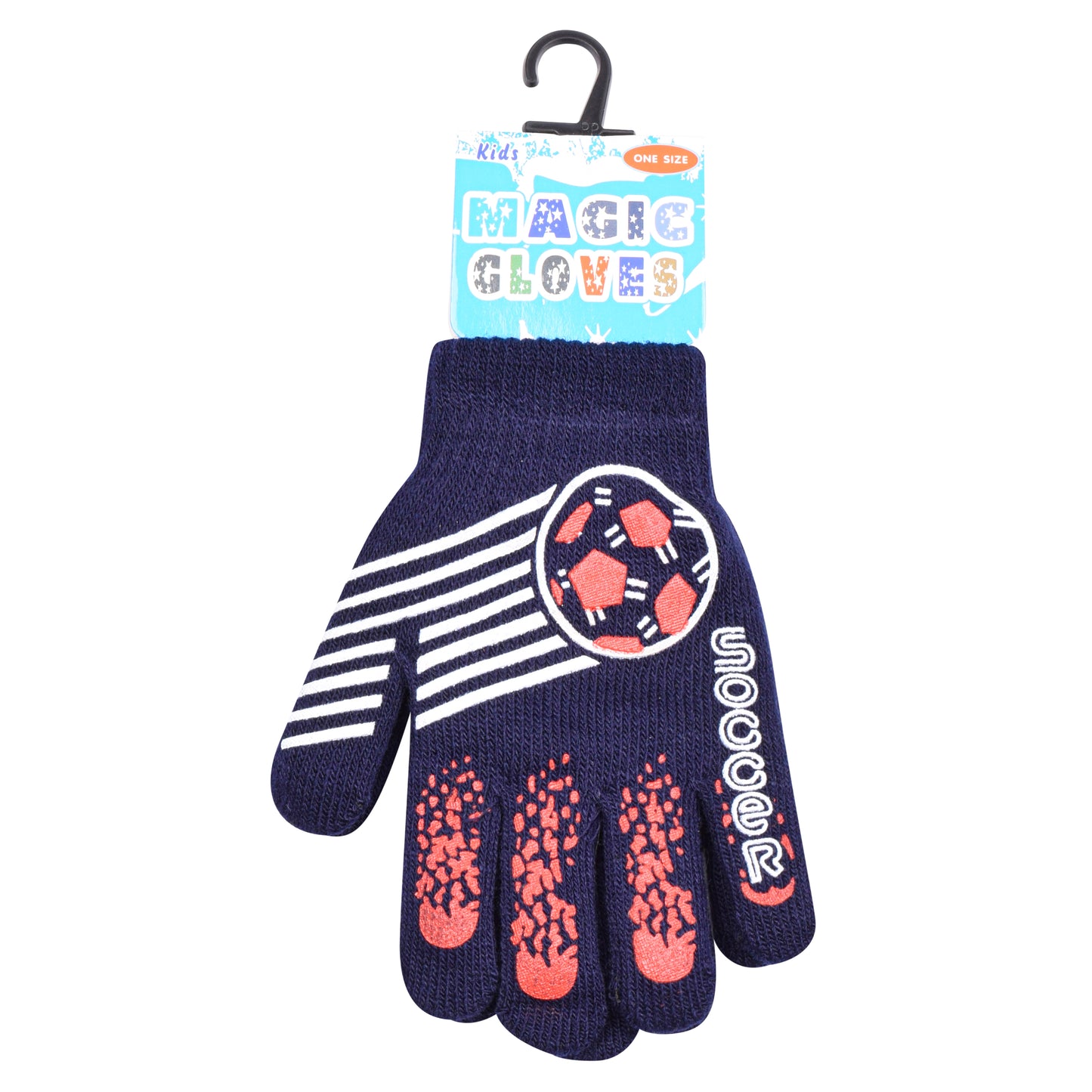 PRO HEAT™ Kids Thermal Magic Gloves - Football (Assorted Colours)