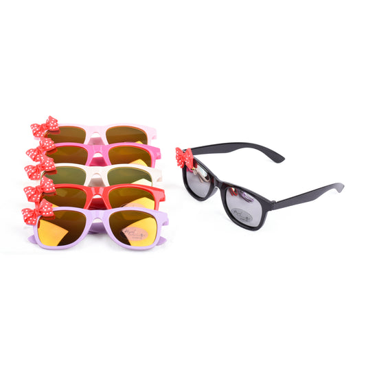 Kids Bow Design Sunglasses - GSG-4 (12 Units)