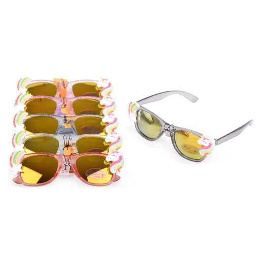 Kids Unicorn Design Sunglasses - GSG-8 (12 Units)