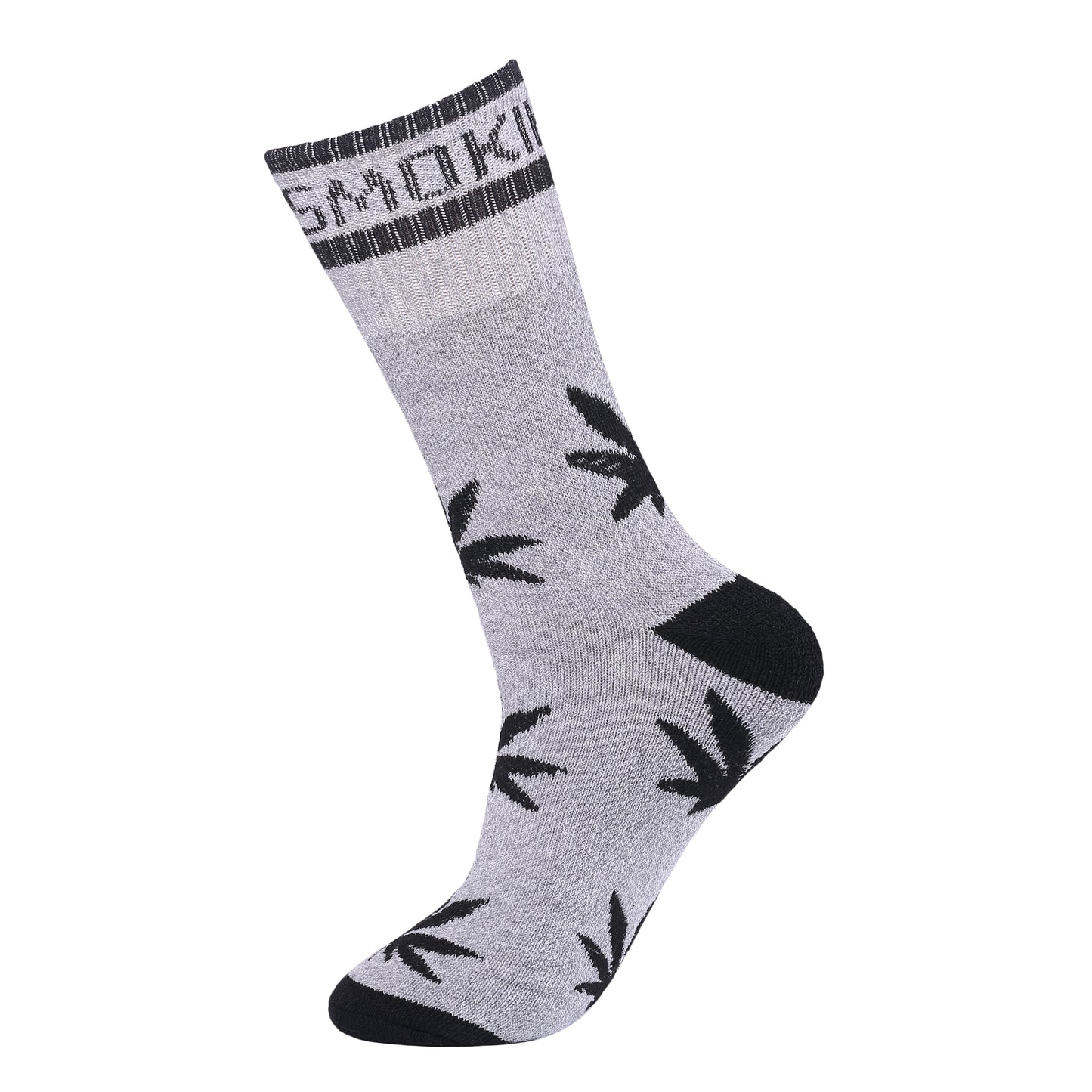 Mens 5 Pair Pair Sport Socks - Stay Smokin Ganja V2 (30 Pairs)