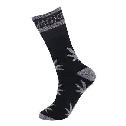 Mens 5 Pair Pair Sport Socks - Stay Smokin Ganja V2 (30 Pairs)