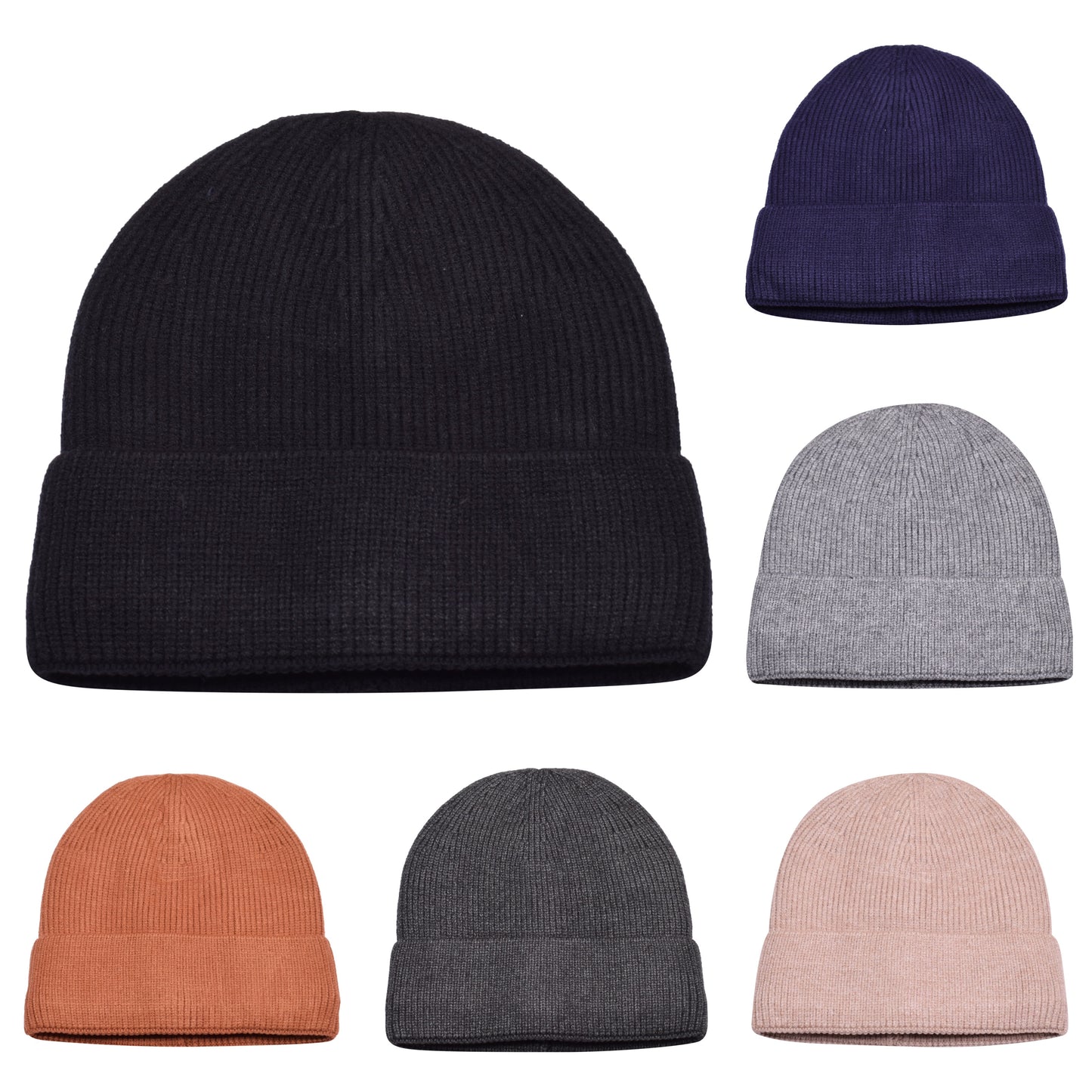 Soft & Cosy Fur Lined Beanie Hats