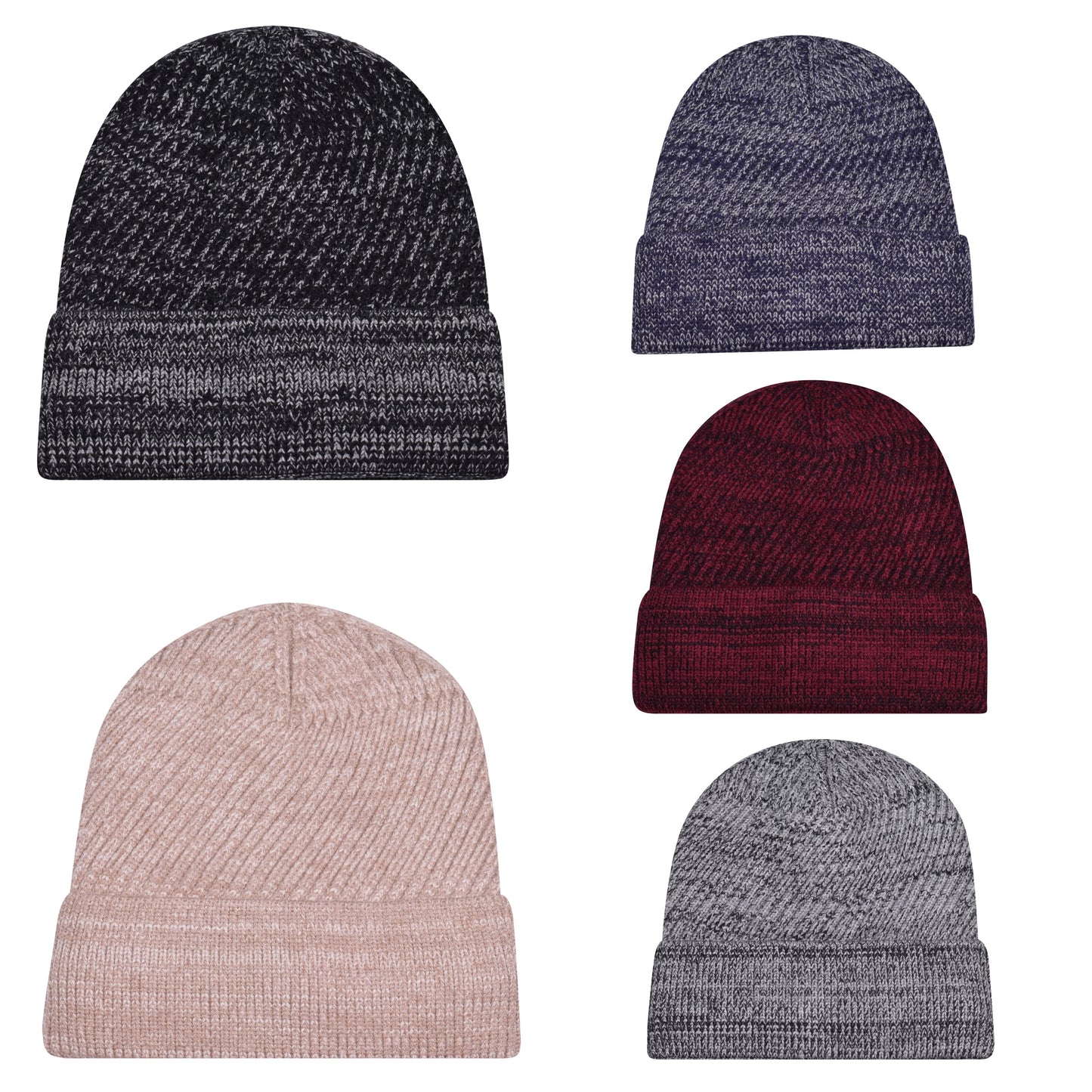 Soft & Cosy Fur Lined Beanie Hats
