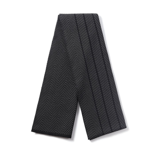 Mens Supersoft Luxury Woven Scarves - Herringbone