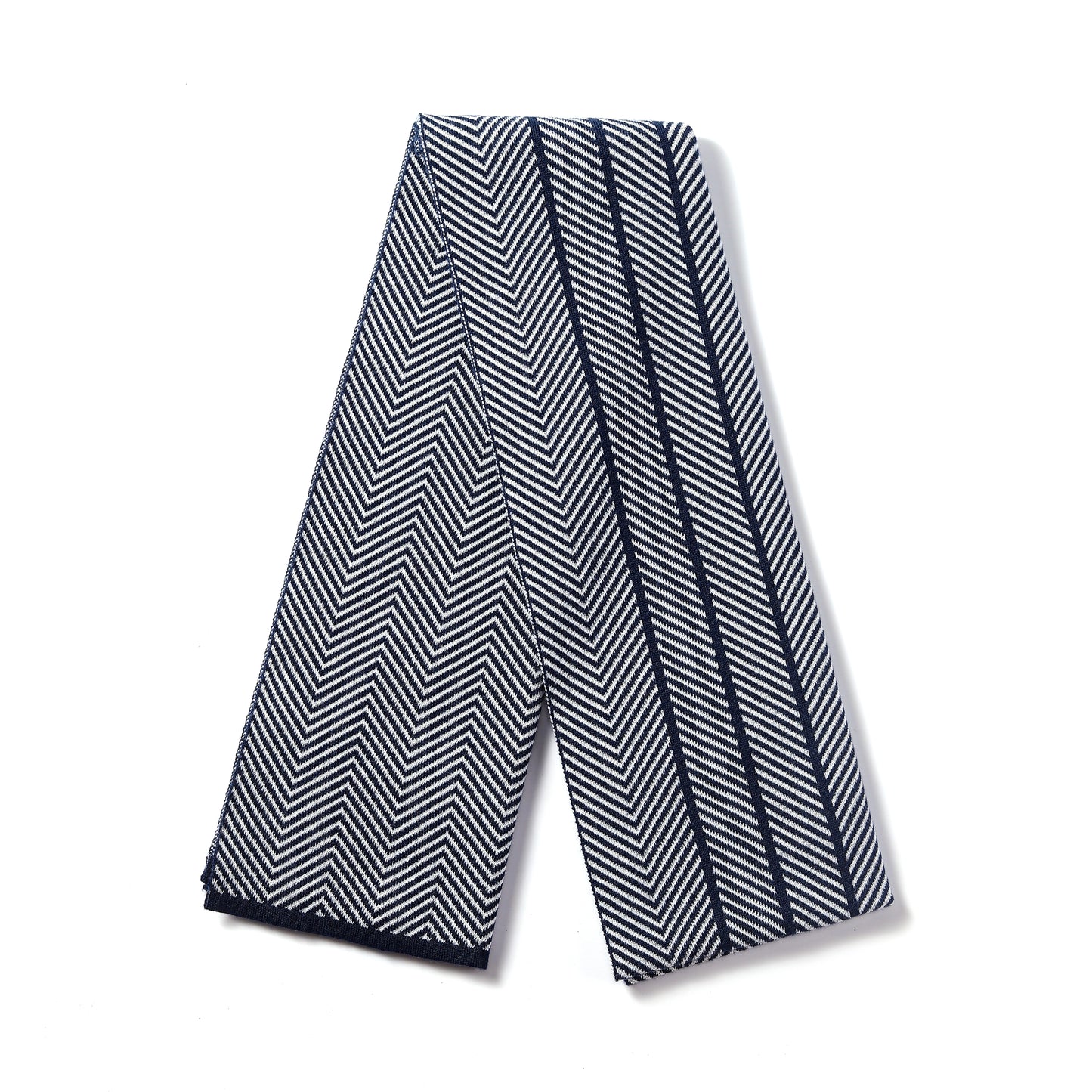Mens Supersoft Luxury Jacquard Scarves - Herringbone