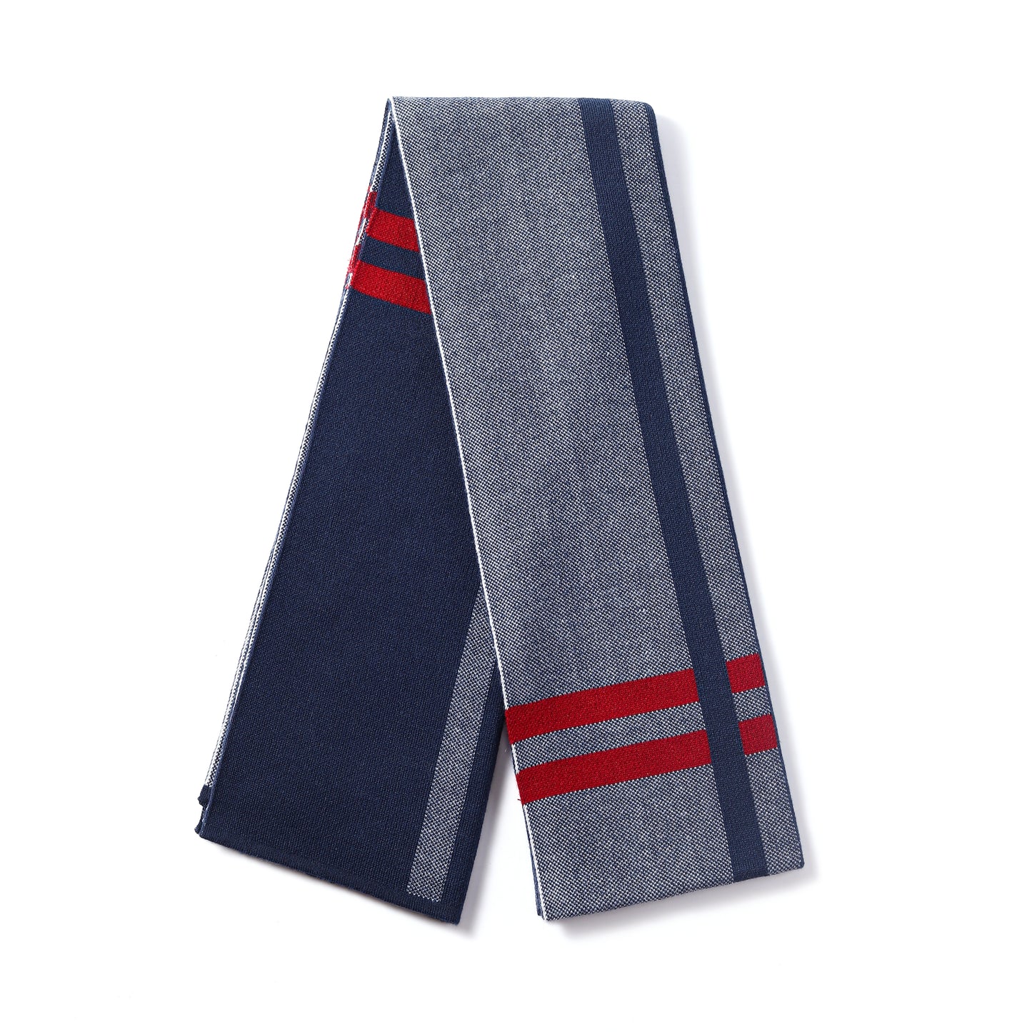 Mens Supersoft Luxury Jacquard Scarves - Striped