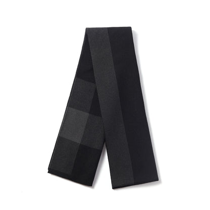 Mens Supersoft Luxury Jacquard Scarves - Plaid
