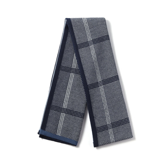 Mens Supersoft Luxury Jacquard Scarves - Checked