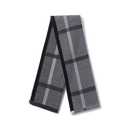 Mens Supersoft Luxury Woven Scarves - Check