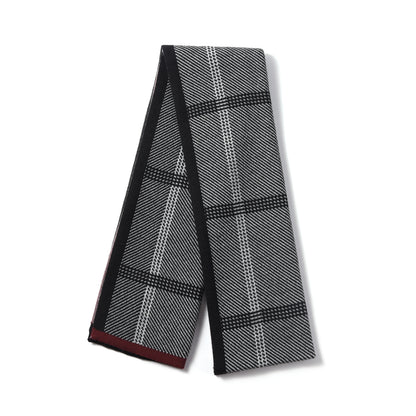 Mens Supersoft Luxury Woven Scarves - Check