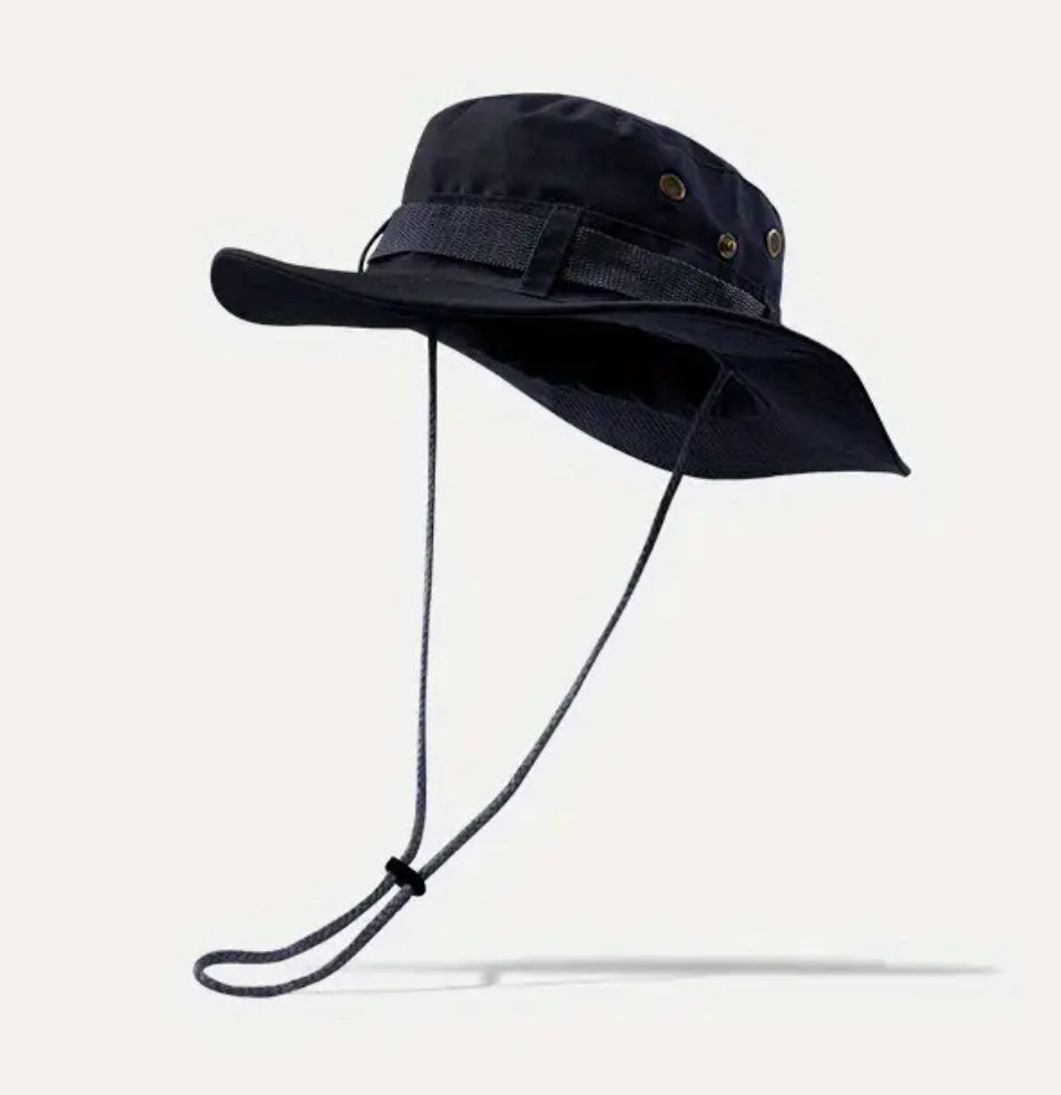 Unisex Navy Boonie Fisherman Hat