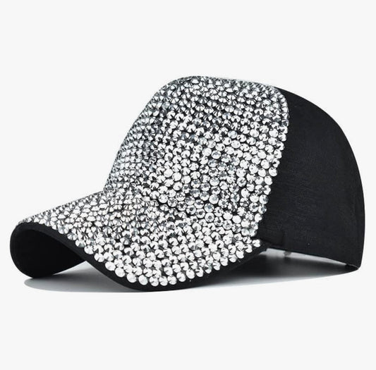 Rhinestone Gem Bling Baseball Caps