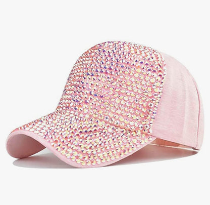 Rhinestone Gem Bling Baseball Caps