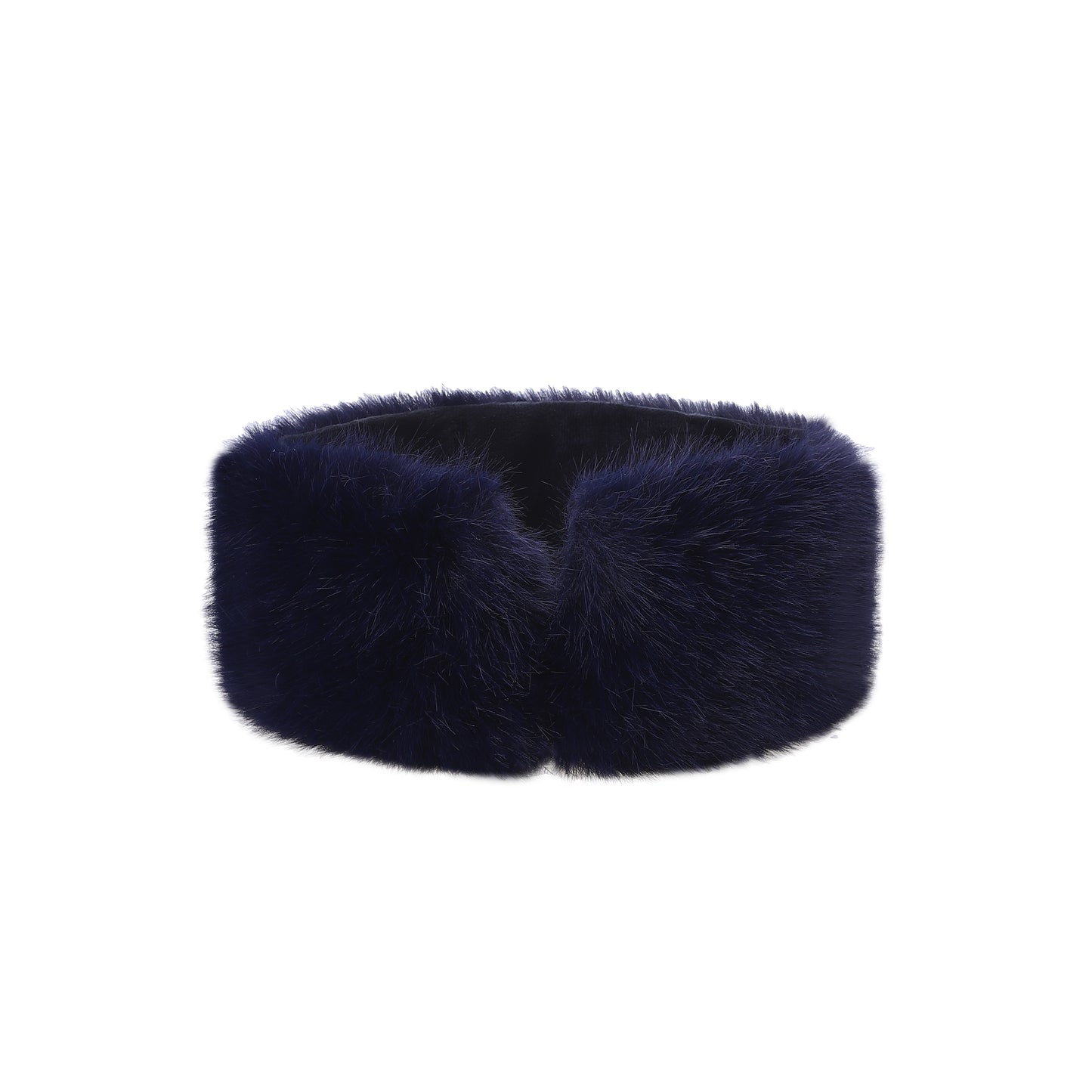 Luxury Fur Headband with Elastic Fit